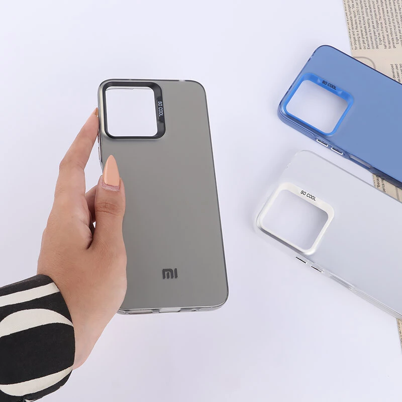 قاب PC So Cool شیائومی Redmi 12 پشت مات لوگودار