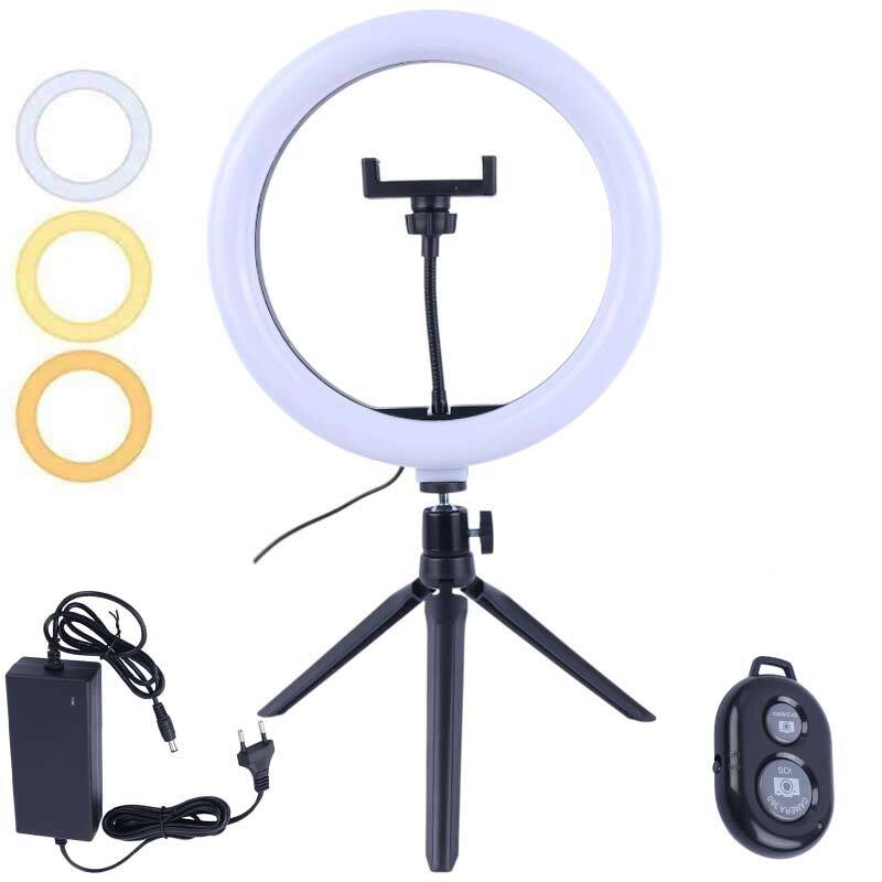 رینگ لایت سه پایه دار 10 اینچ Hero YQ-260A