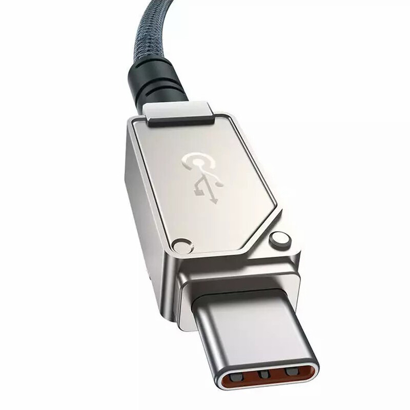 کابل تبدیل فست شارژ Baseus Unbreakable Series P10355803111 Type-C To Lightning PD 20W 1m