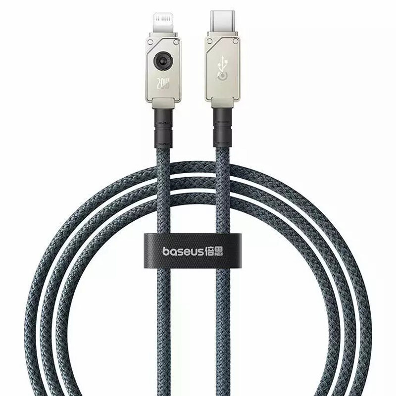 کابل تبدیل فست شارژ Baseus Unbreakable Series P10355803111 Type-C To Lightning PD 20W 1m