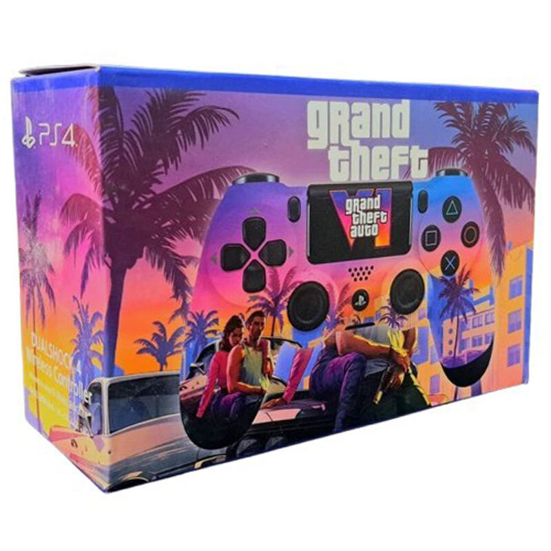 دسته بازی بی سیم SONY PlayStation 4 DualShock 4 طرح GTA VI