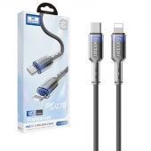 کابل تایپ سی به لایتنینگ فست شارژ 27 وات ارلدام EC-204C-L طول 1 متر