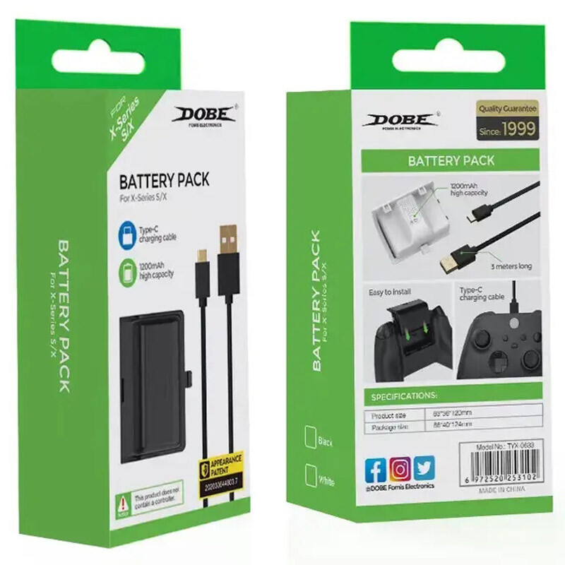 باتری Dobe TYX-0633 Xbox Series X/S 1200mAh