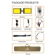 چراغ کمپینگ کانپکس FR-27 COB RF