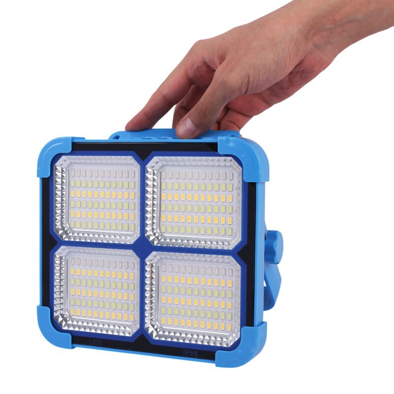 پروژکتور سیار شارژی و پاور بانک خورشیدی Solar Lighting YK-918
