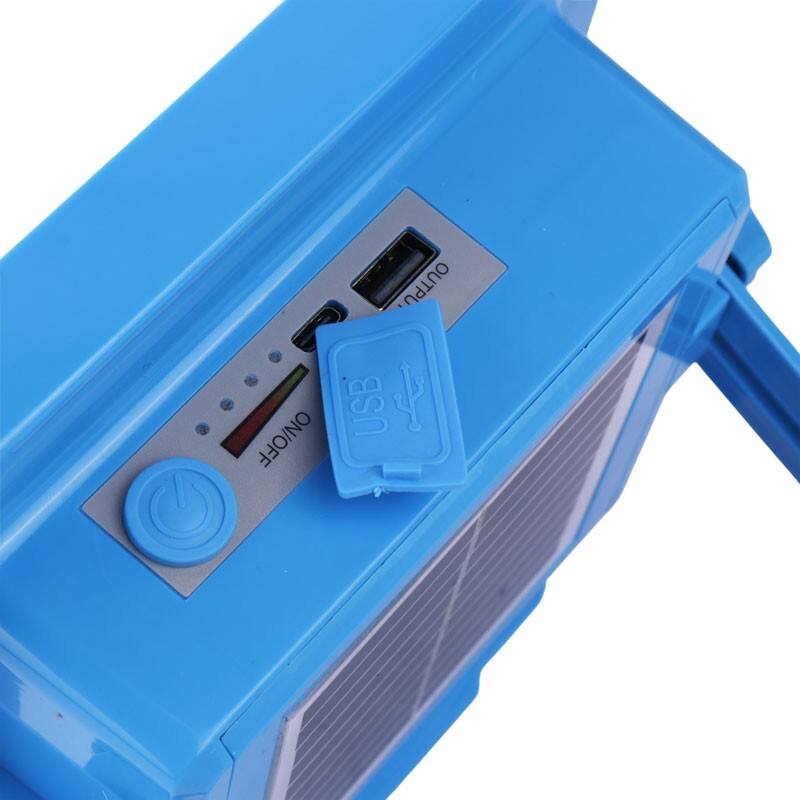 پروژکتور سیار شارژی و پاور بانک خورشیدی Solar Lighting YK-918
