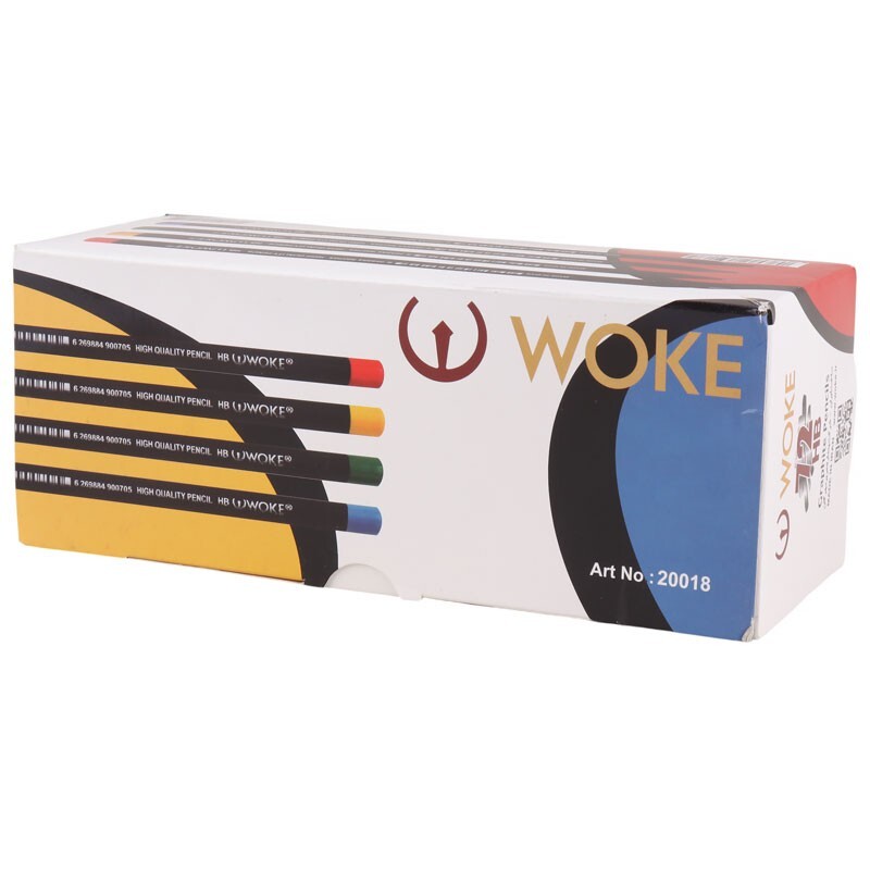 مداد مشکی وک Woke 20018 بسته 72 عددی
