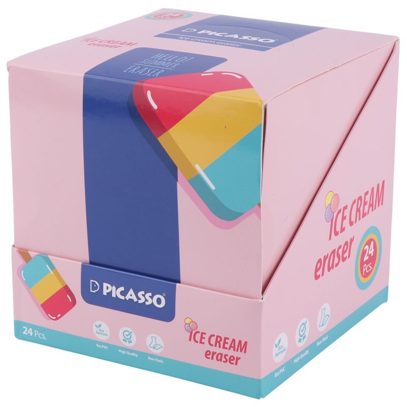 پاک کن فانتزی پیکاسو ER-24-IC بسته 24 عددی