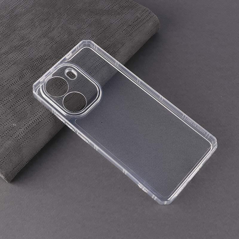 قاب ژله ای بی رنگ شیائومی Poco X7 Pro محافظ لنزدار