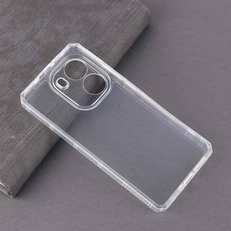 قاب ژله ای بی رنگ شیائومی Poco X7 Pro محافظ لنزدار
