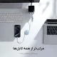 کابل دو سر تایپ سی فست شارژ 60 وات باسئوس Free2 pull Mini CB000088 طول 1 متر