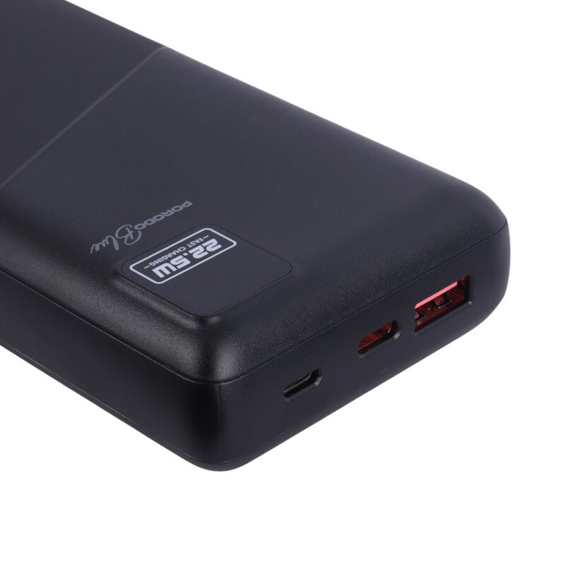 پاور بانک فست شارژ پرودو Blue PB-PBFCH054 QC3.0 PD 22.5W ظرفیت 20000 میلی آمپر ساعت