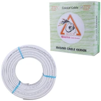 کابل آنتن کواکسیال مغزی آلومینیوم مسینا Tape1 CCA طول 100 متری