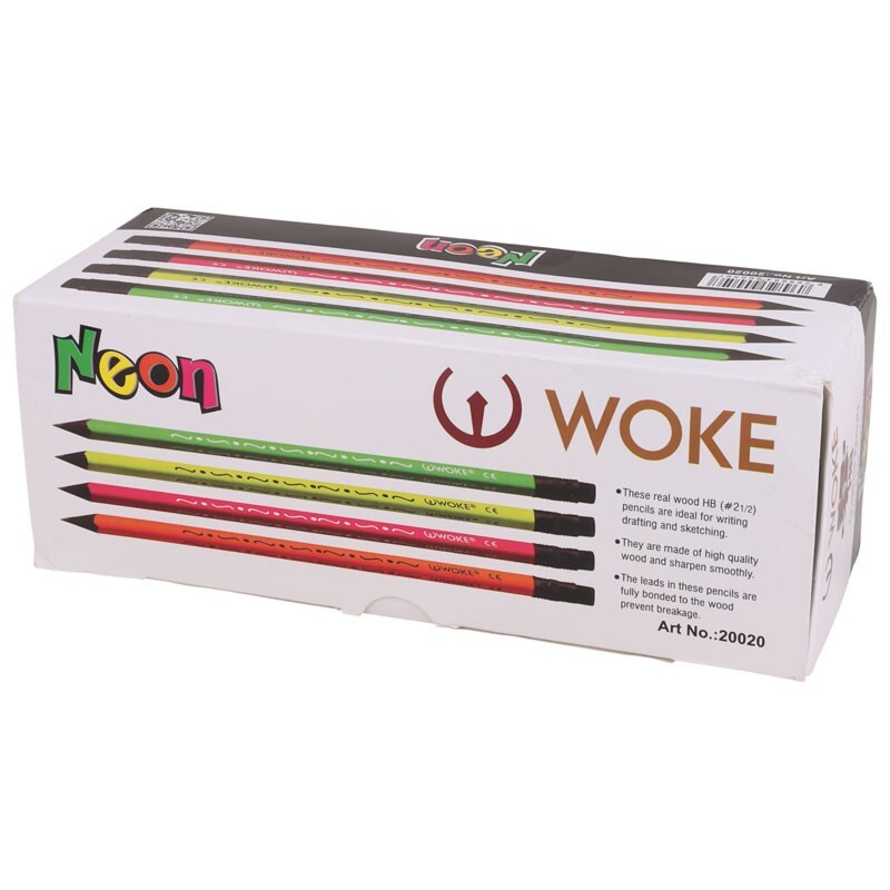 مداد مشکی وک Woke 20020 بسته 72 عددی