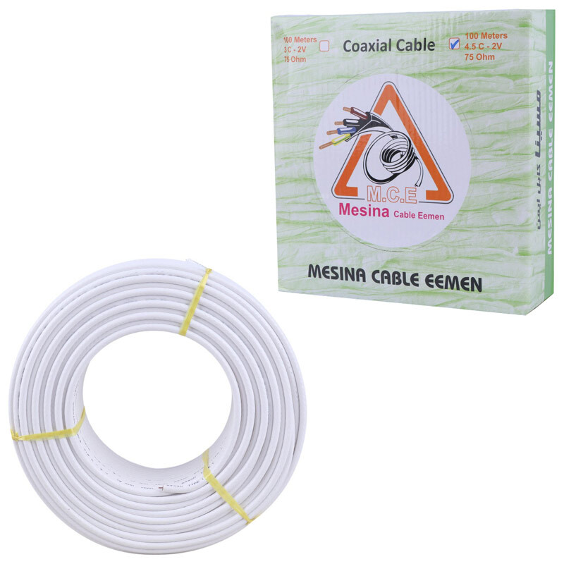 کابل آنتن کواکسیال مغزی مس مسینا Tape1 CU طول 100 متری