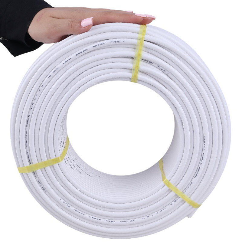 کابل آنتن کواکسیال مغزی مس مسینا Tape1 CU طول 100 متری