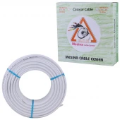 کابل آنتن کواکسیال مغزی مس مسینا Tape2 CU طول 100 متری