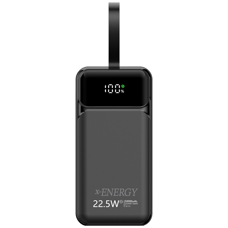 پاور بانک فست شارژ ایکس انرژی X-854 QC3.0 PD 22.5W ظرفیت 50000 میلی آمپر ساعت