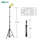 چراغ کمپینگ 360Light FR-20 COB RF