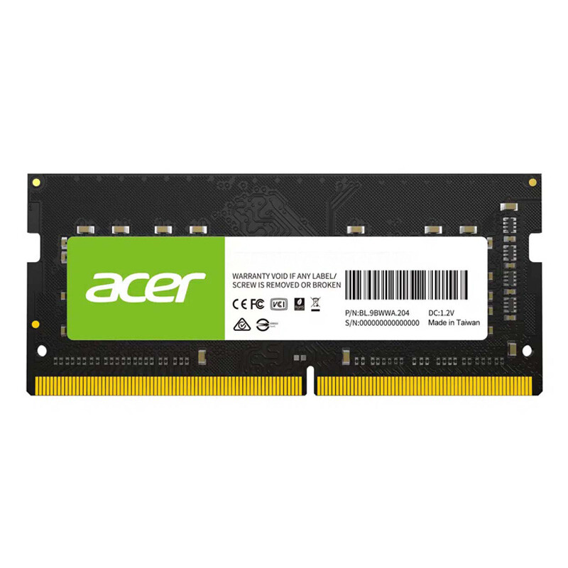 رم لپ تاپ ایسر SD100 DDR4 8GB Single 3200MHz CL22