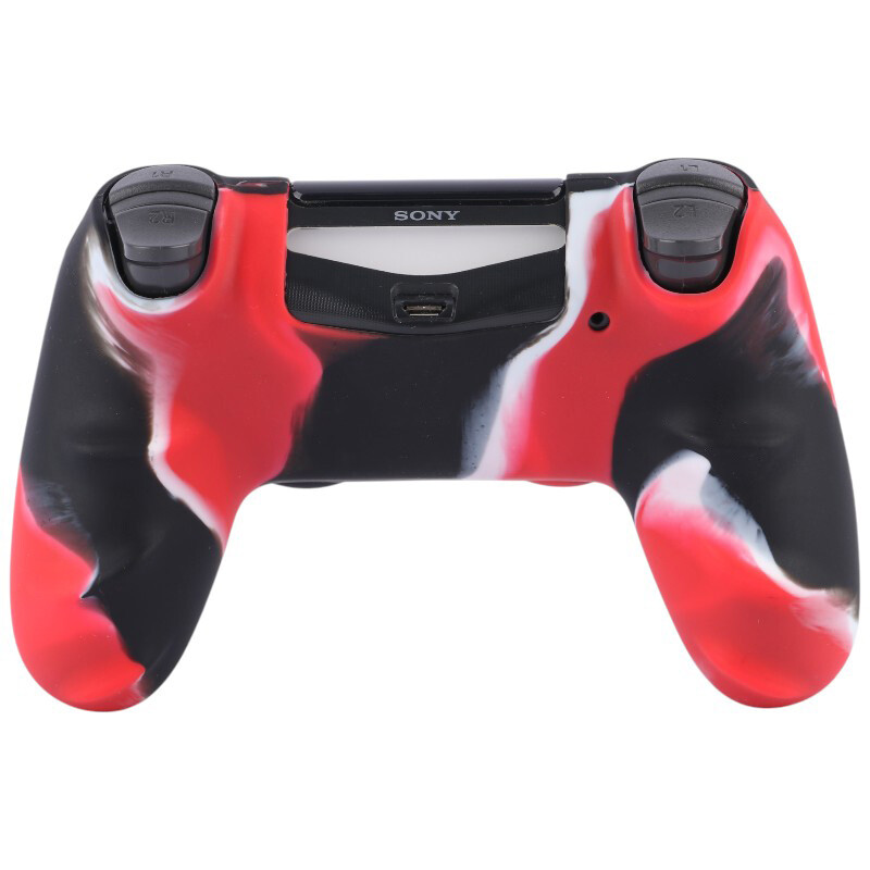 روکش دسته بازی PS4 مشکی قرمز کد 2