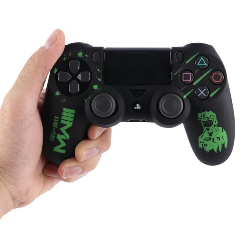 روکش دسته بازی PS4 طرح Call Of Duty MW3 مشکی سبز