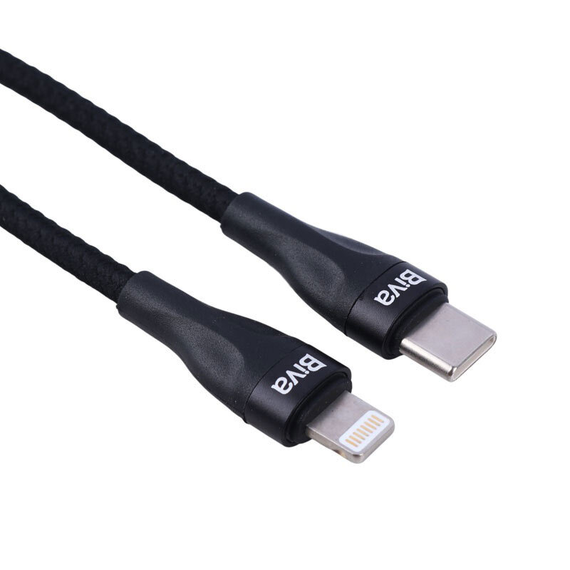 کابل تبدیل فست شارژ Biva C-25CL Type-C To Lightning 20W 1.8m