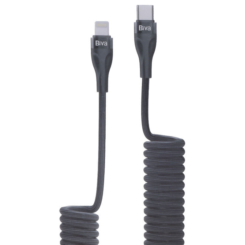 کابل تبدیل فست شارژ Biva C-25CL Type-C To Lightning 20W 1.8m