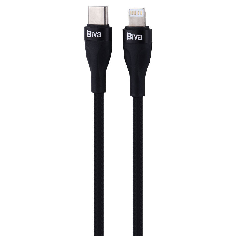 کابل تبدیل فست شارژ Biva C-25CL Type-C To Lightning 20W 1.8m