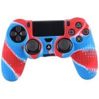 روکش دسته بازی PS4 قرمز آبی کد 2