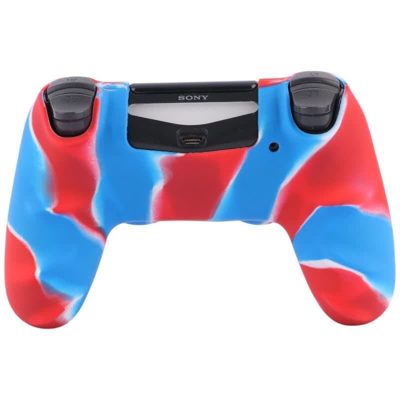 روکش دسته بازی PS4 قرمز آبی کد 2