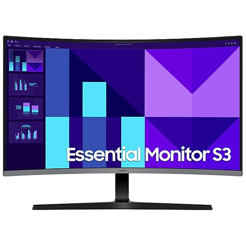 مانیتور خمیده سامسونگ Essential S3 سایز 32 اینچ