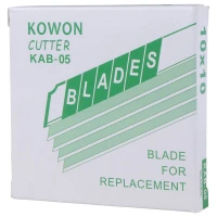 تیغ کاتر کوچک کوان KAB-05 بسته 100 عددی