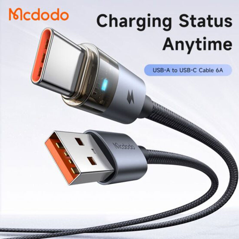 کابل تایپ سی فست شارژ Mcdodo CA-689 6A 100W 1.2m
