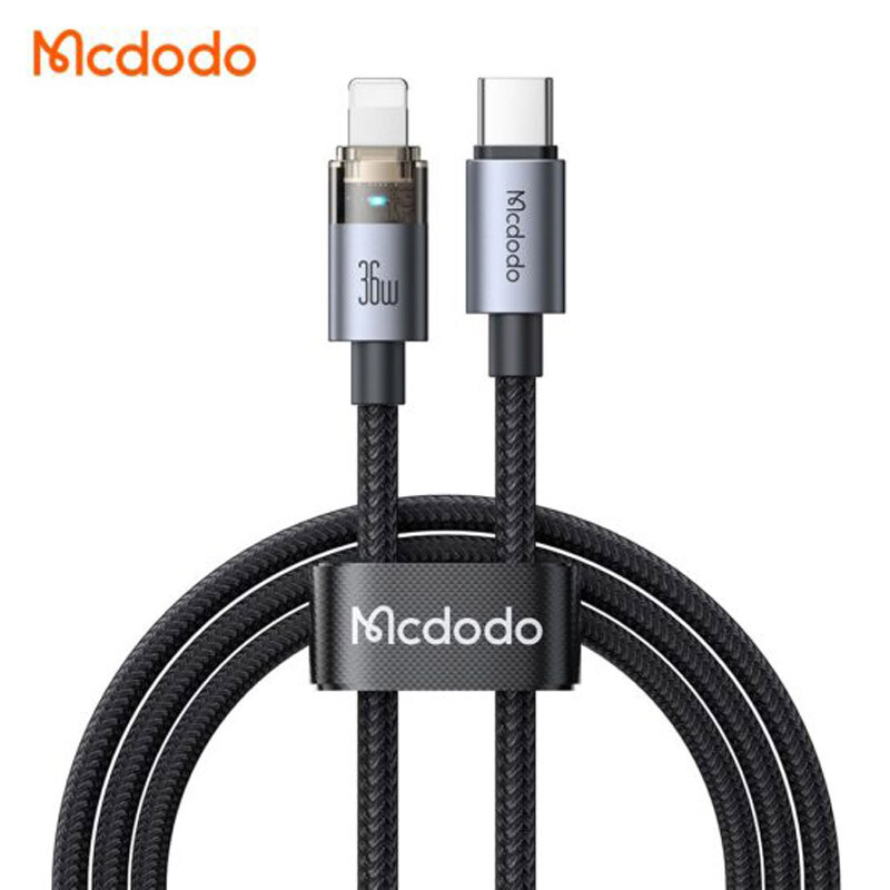 کابل تبدیل فست شارژ Mcdodo CA-694 Type-C To Lightning 3A PD 36W 1.2m