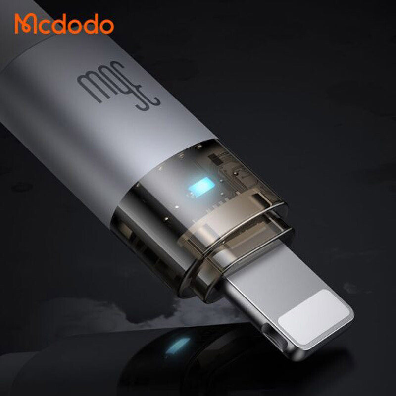 کابل تبدیل فست شارژ Mcdodo CA-694 Type-C To Lightning 3A PD 36W 1.2m
