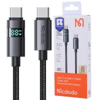 کابل تبدیل فست شارژ Mcdodo CA-561 Type-C To Type-C 5A PD 100W 1.2m