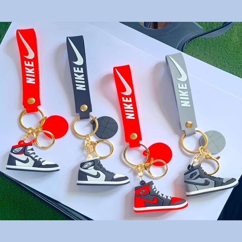 جاکلیدی سیلیکونی طرح کفش Nike بسته 4 عددی