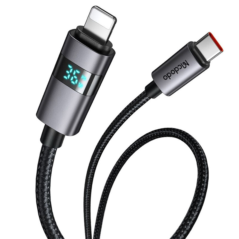 کابل تبدیل فست شارژ Mcdodo CA-657 Type-C To Lighting PD 3A 36W 1.2m