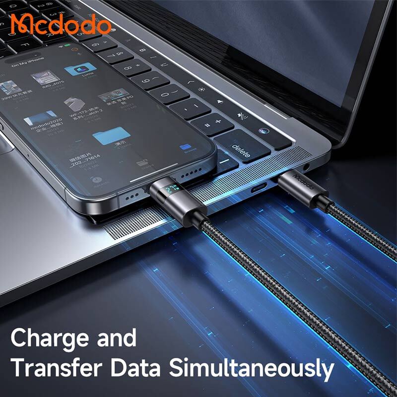 کابل تبدیل فست شارژ Mcdodo CA-657 Type-C To Lighting PD 3A 36W 1.2m