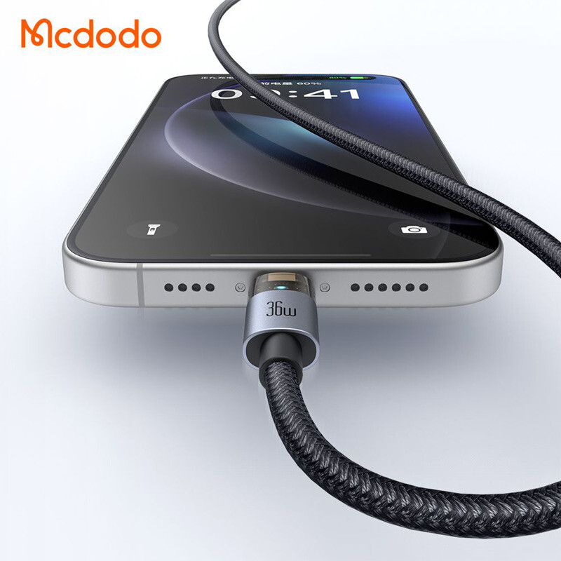 کابل تبدیل فست شارژ Mcdodo CA-694 Type-C To Lightning 3A PD 36W 1.2m