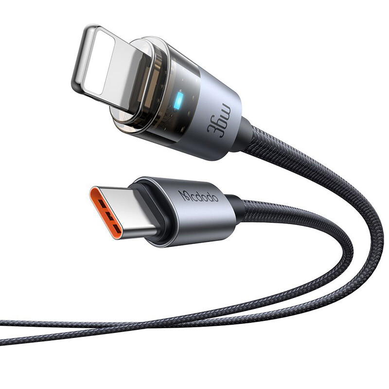 کابل تبدیل فست شارژ Mcdodo CA-694 Type-C To Lightning 3A PD 36W 1.2m