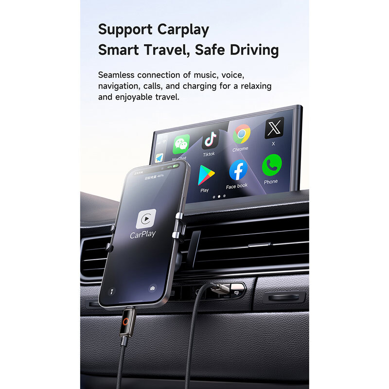 کابل تبدیل فست شارژ Mcdodo CA-667 Type-C To Lightning 3A 36W 1.2m