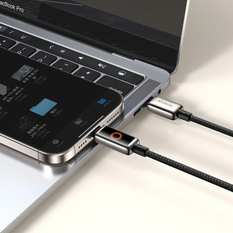 کابل تبدیل فست شارژ Mcdodo CA-667 Type-C To Lightning 3A 36W 1.2m
