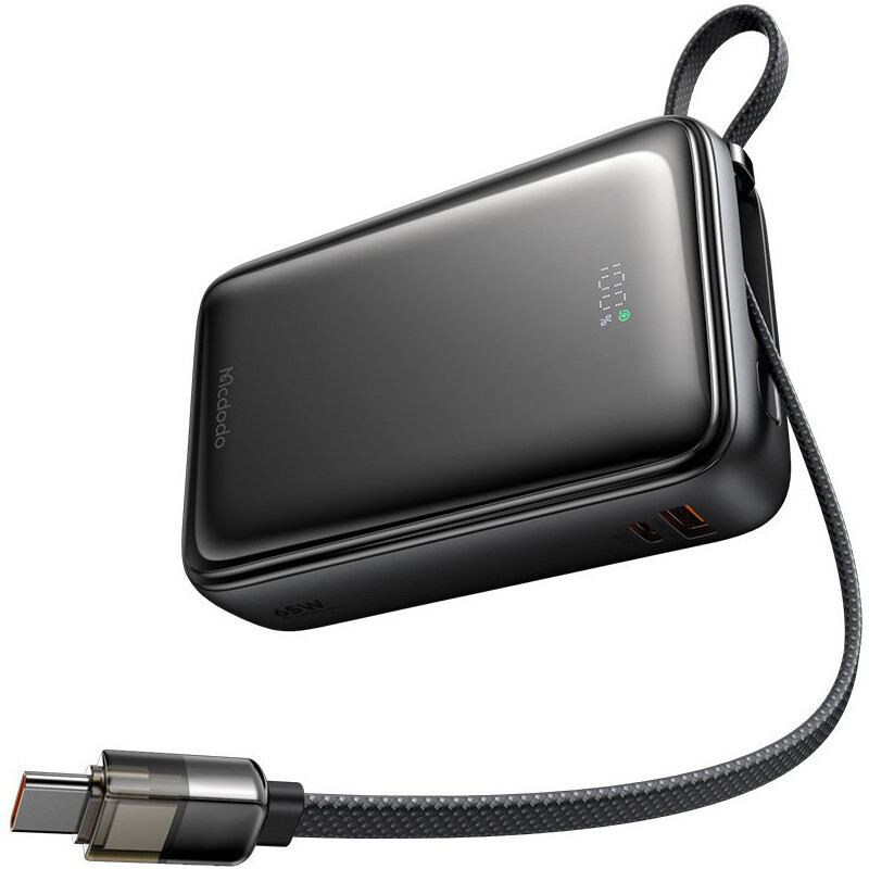 پاور بانک فست شارژ مک دودو MC-637 PD QC3.0 65W ظرفیت 20000 میلی آمپر ساعت