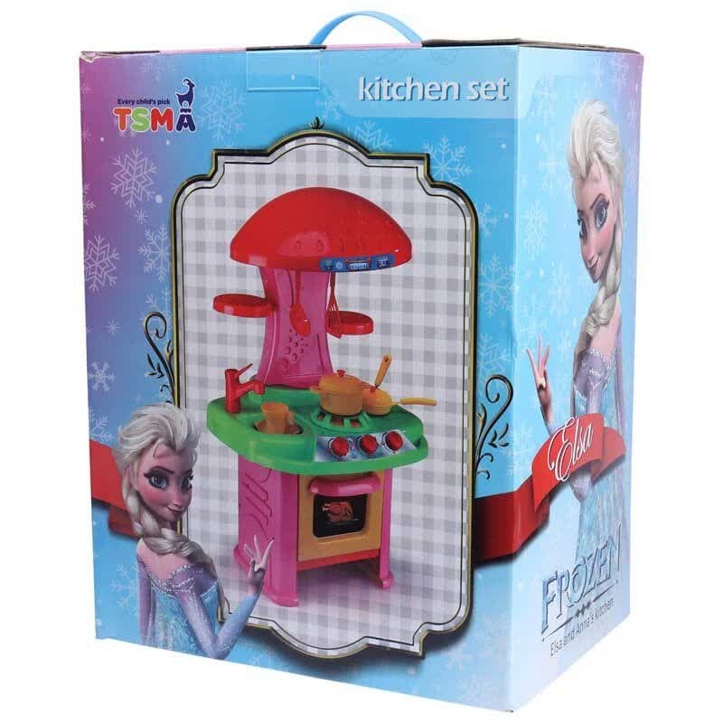 ست اسباب بازی لوازم آشپزخانه تی اس ام ای طرح Frozen مجموعه 30 عددی