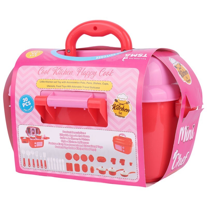 ست اسباب بازی لوازم آشپزخانه Mini Chef مجموعه 30 عددی