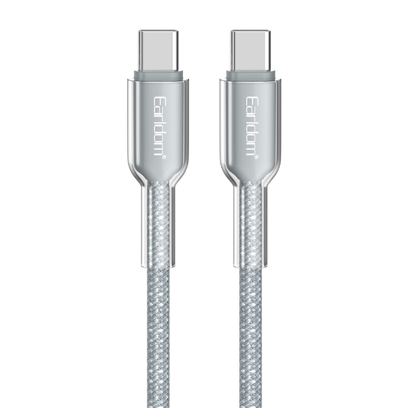 کابل تبدیل فست شارژ Earldom EC-205C-C Type-C To Type-C PD 60W 1m