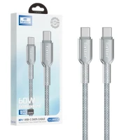 کابل تبدیل فست شارژ Earldom EC-205C-C Type-C To Type-C PD 60W 1m