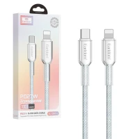 کابل تبدیل فست شارژ Earldom EC-205C-L Type-C To Lightning PD 27W 1m